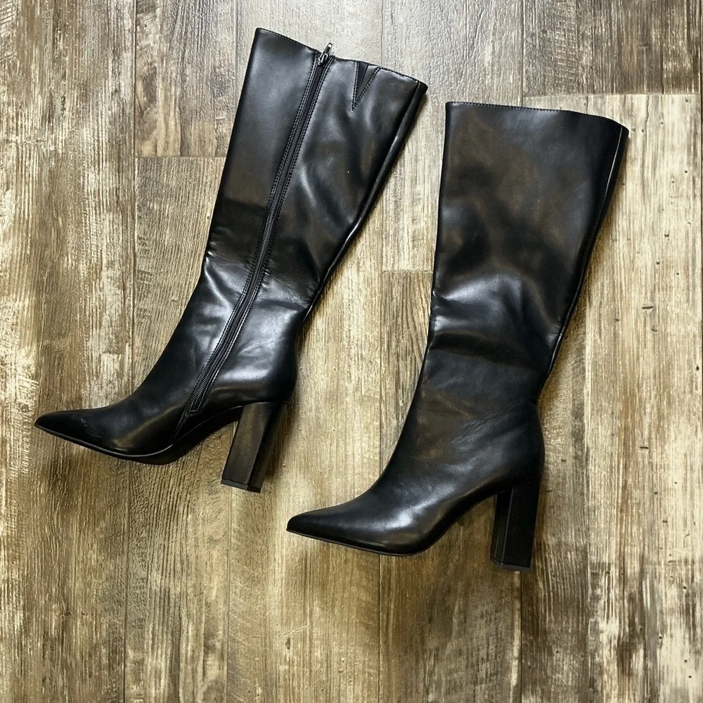 Wild Pair Black Boots Size 9 - Picture 3 of 12